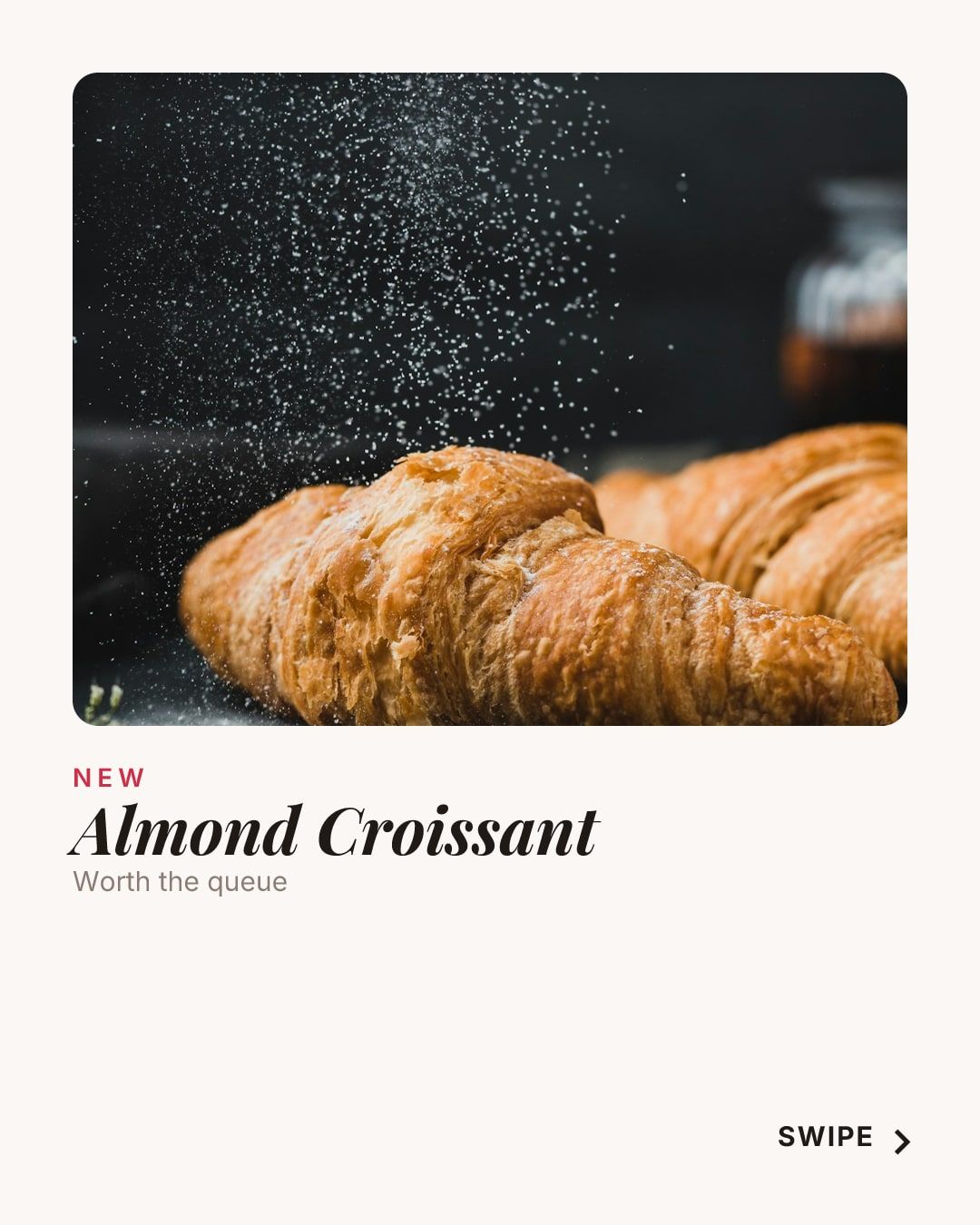 An Instagram post made with Vyral for a patisserie